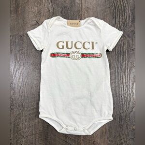 GUCCI Printed Onesie